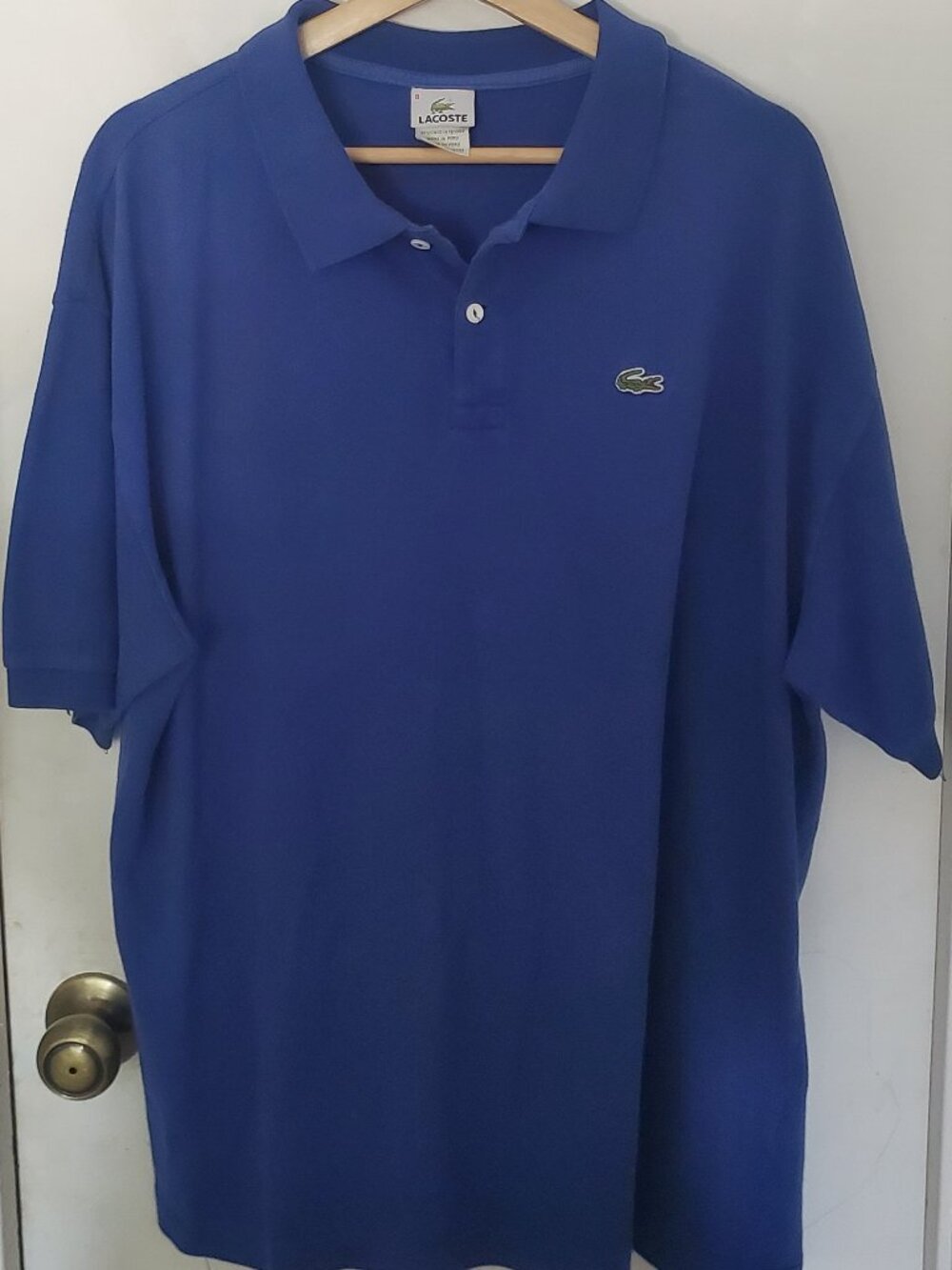 Lacoste Logo Polo Shirt Men's Size 8- 3X